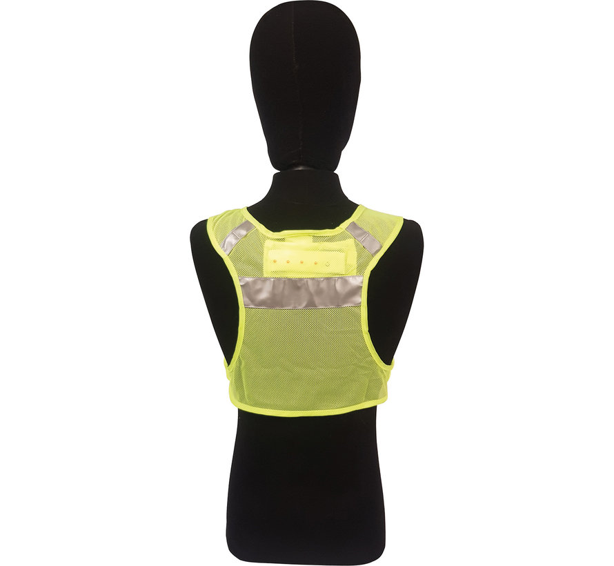 Gilet de course Reebok Led Reebok Running L/XL