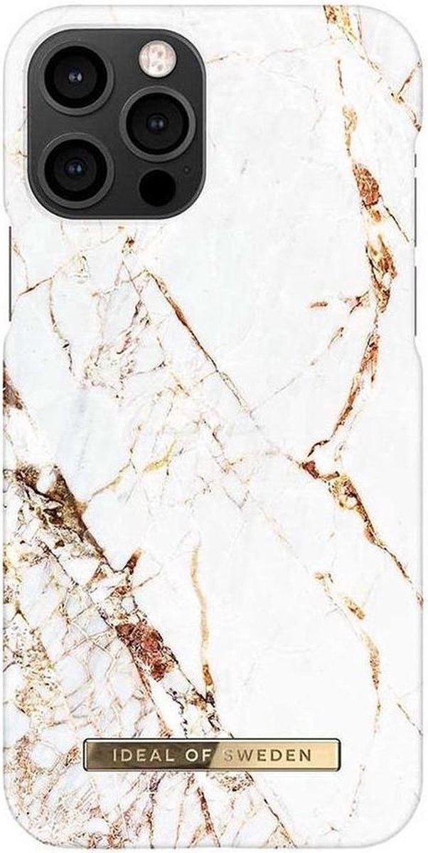 iDeal of Sweden - Coque pour iPhone 12 - Fashion Back Case Carrara Gold