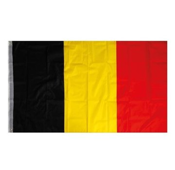 OneTools Drapeau de la Belgique / Drapeau belge - 90 x 150 cm - Noir / Jaune / Rouge