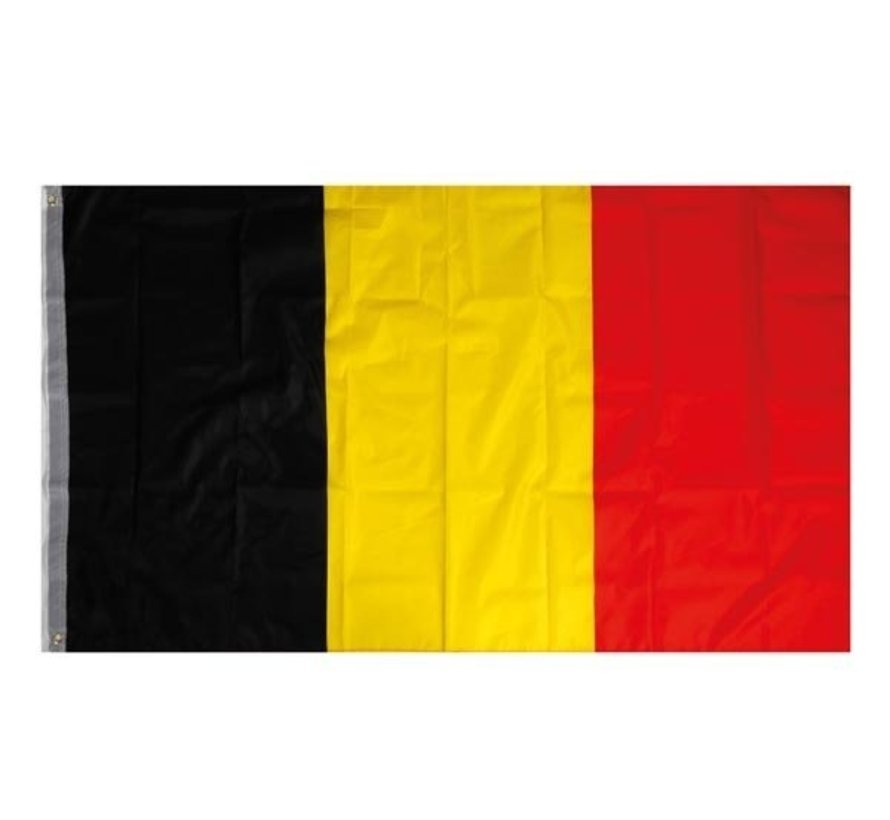 Drapeau de la Belgique / Drapeau belge - 90 x 150 cm - Noir / Jaune / Rouge