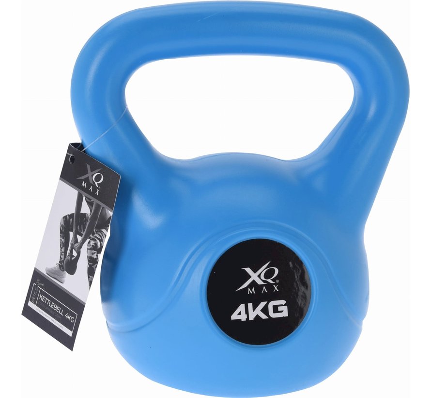 Kettlebell - 4KG - Bleu