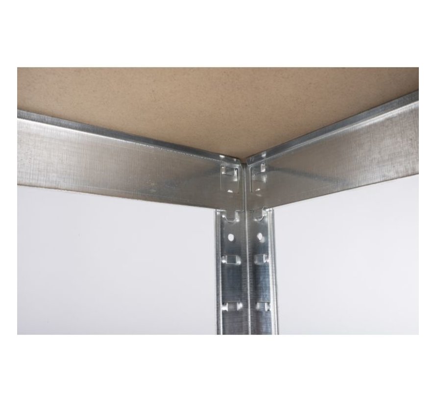 3 supports de stockage - Kinzo - 5 étagères - 172 x 75 x 30cm