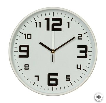 Sphera Horloge murale Sphera - 30 cm - Blanc