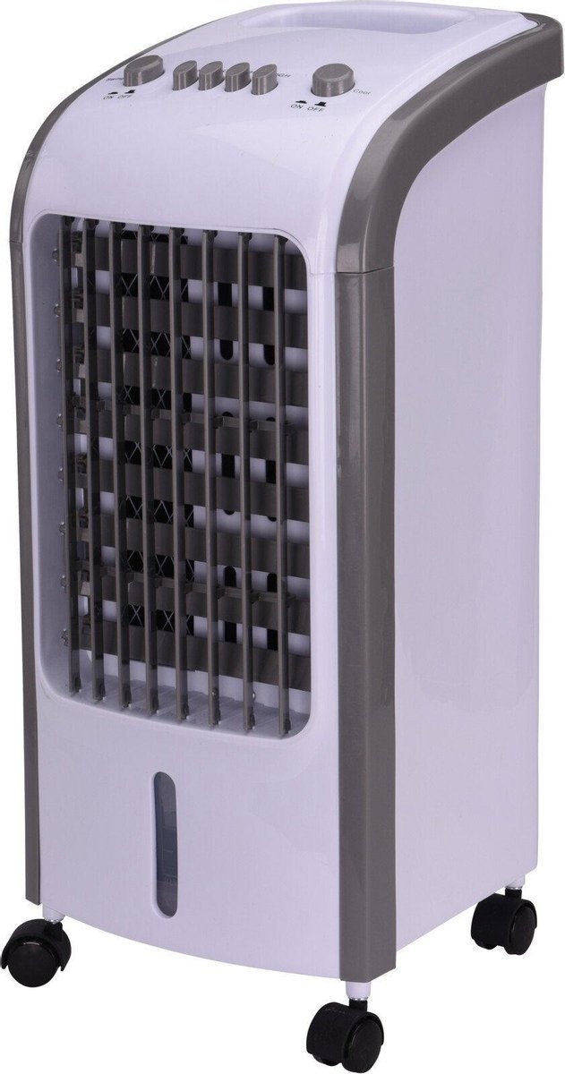 Climatiseur Mobile- Excellent Electrics - Mobile - silencieux - 3.5L- 80 Watt - 3 réglages - avec éléments de refroidissement