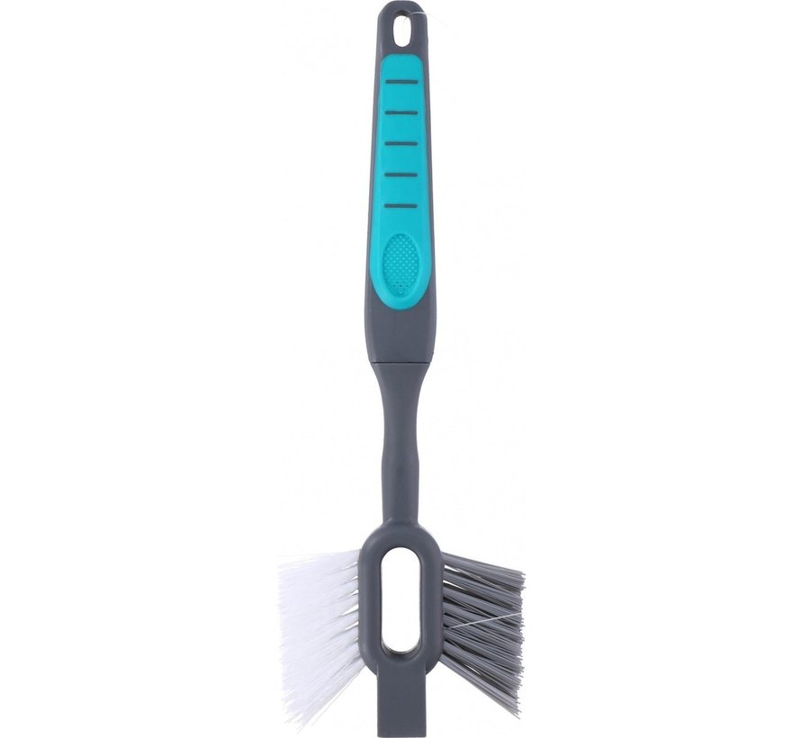 Alpina 2-en-1 Brosse à carreaux et à joints 30 cm Gris/Bleu