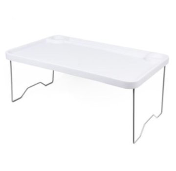 Benson Table pliante Benson blanche - 57x35x23 cm