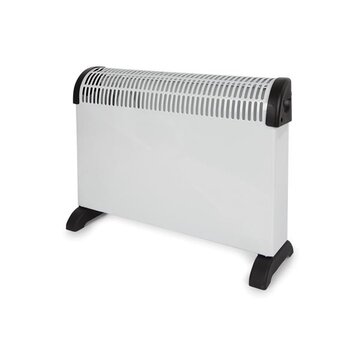 Perel Convecteur Perel avec fonction turbo - 2000W - 3 niveaux de chaleur - 58x19,6x42 cm