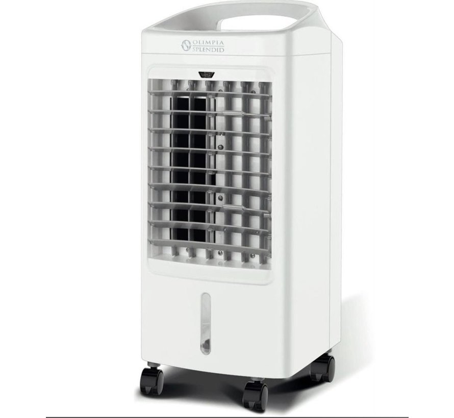 Olimpia Splendid Peler 4D - Rafraichisseur d'air avec minuterie et télécommande 75 Watt 4 L max. 20 m²