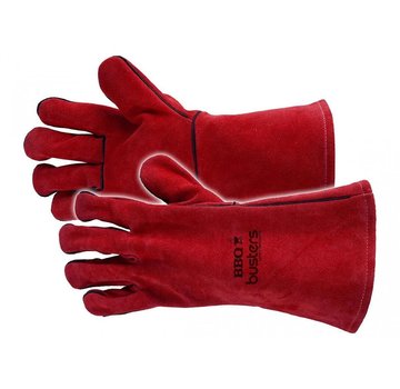 Busters Gants de barbecue en cuir taille 10 - jusqu'à 100 C° - 35 cm