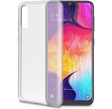 Celly Étui Celly pour Samsung Galaxy A70 - Coque arrière en TPU - transparent