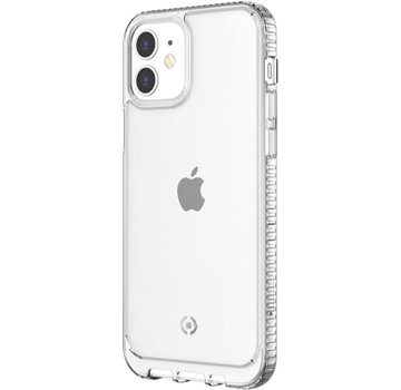 Celly Étui Celly adapté à l'Apple iPhone 12 Mini - Coque arrière en plastique - Transparent