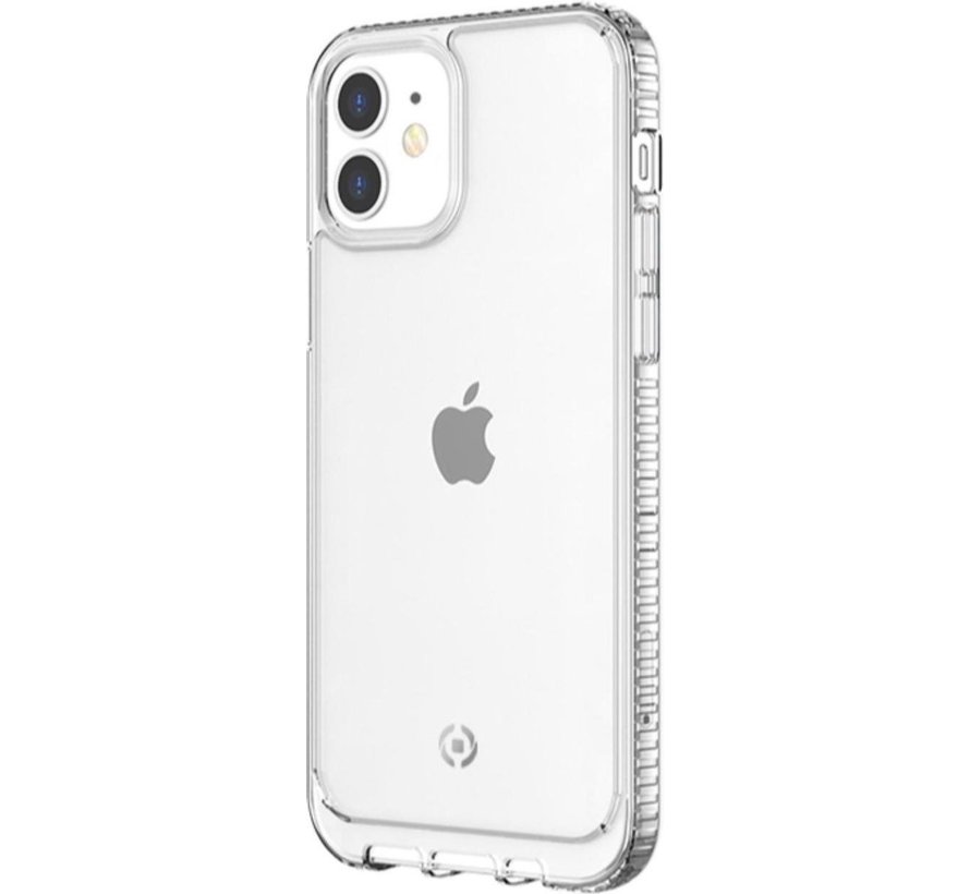 Étui Celly adapté à l'Apple iPhone 12 Mini - Coque arrière en plastique - Transparent