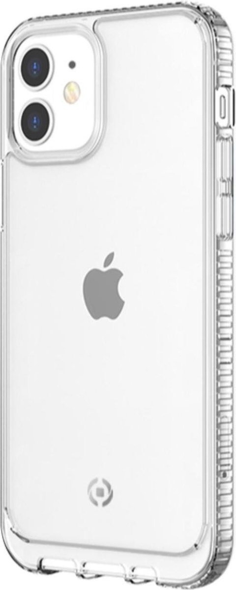 Étui Celly adapté à l'Apple iPhone 12 Mini - Coque arrière en plastique - Transparent