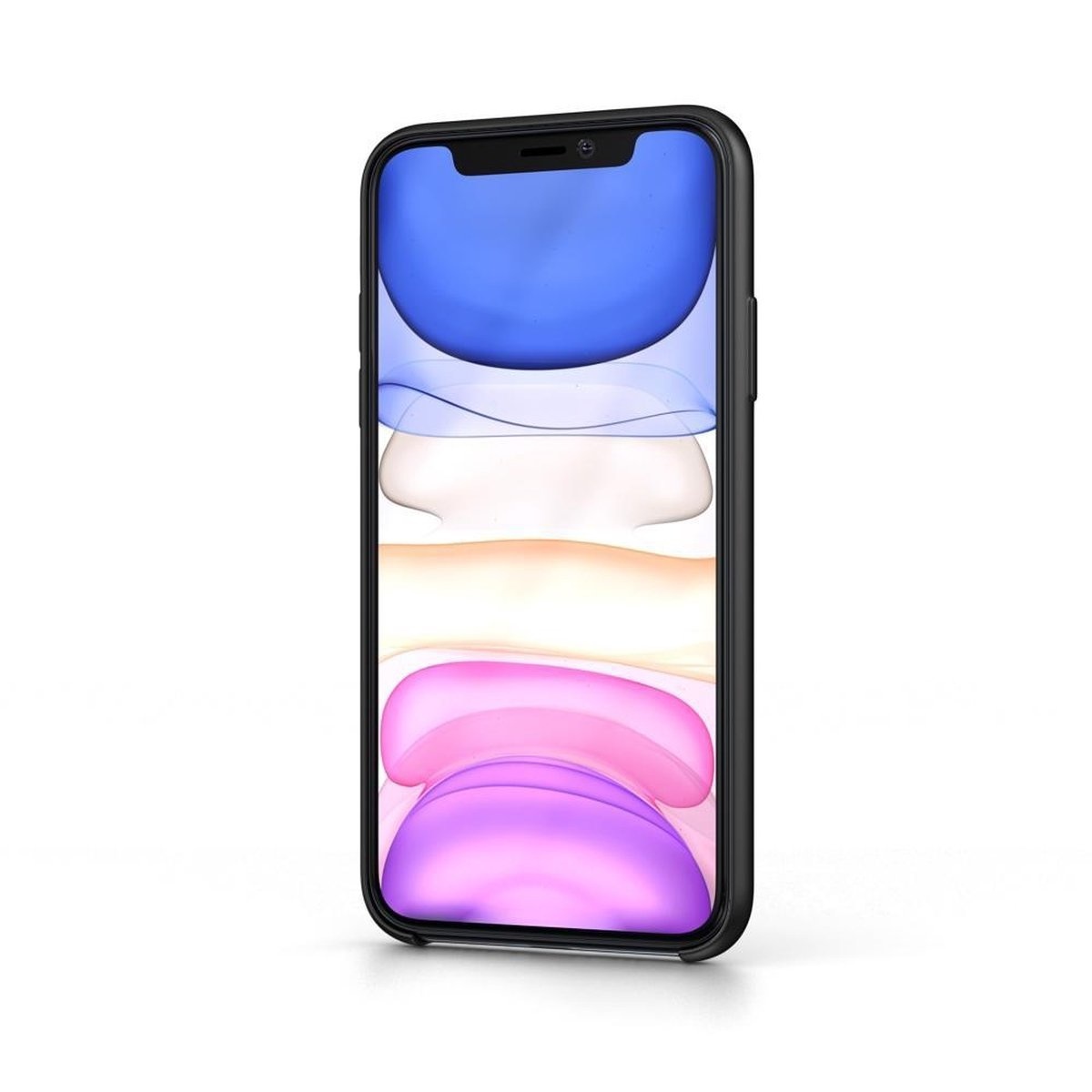 BeHello iPhone 11 Liquid Silicone Case Noir