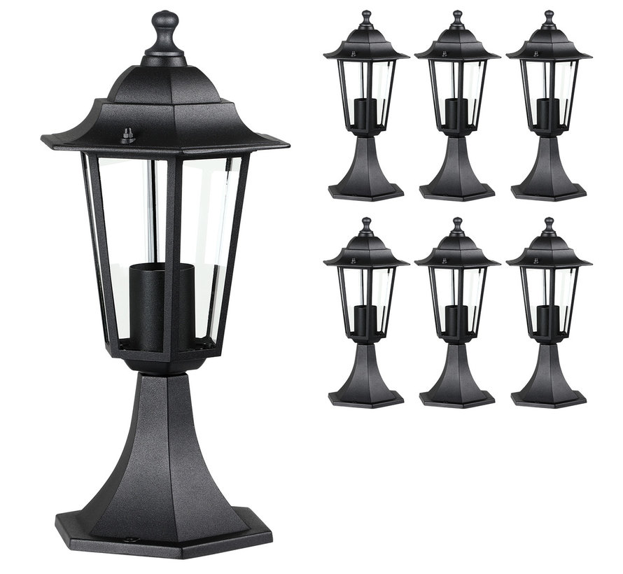 Monzana Garden set de 6 lampes anthracite 39 x 17cm