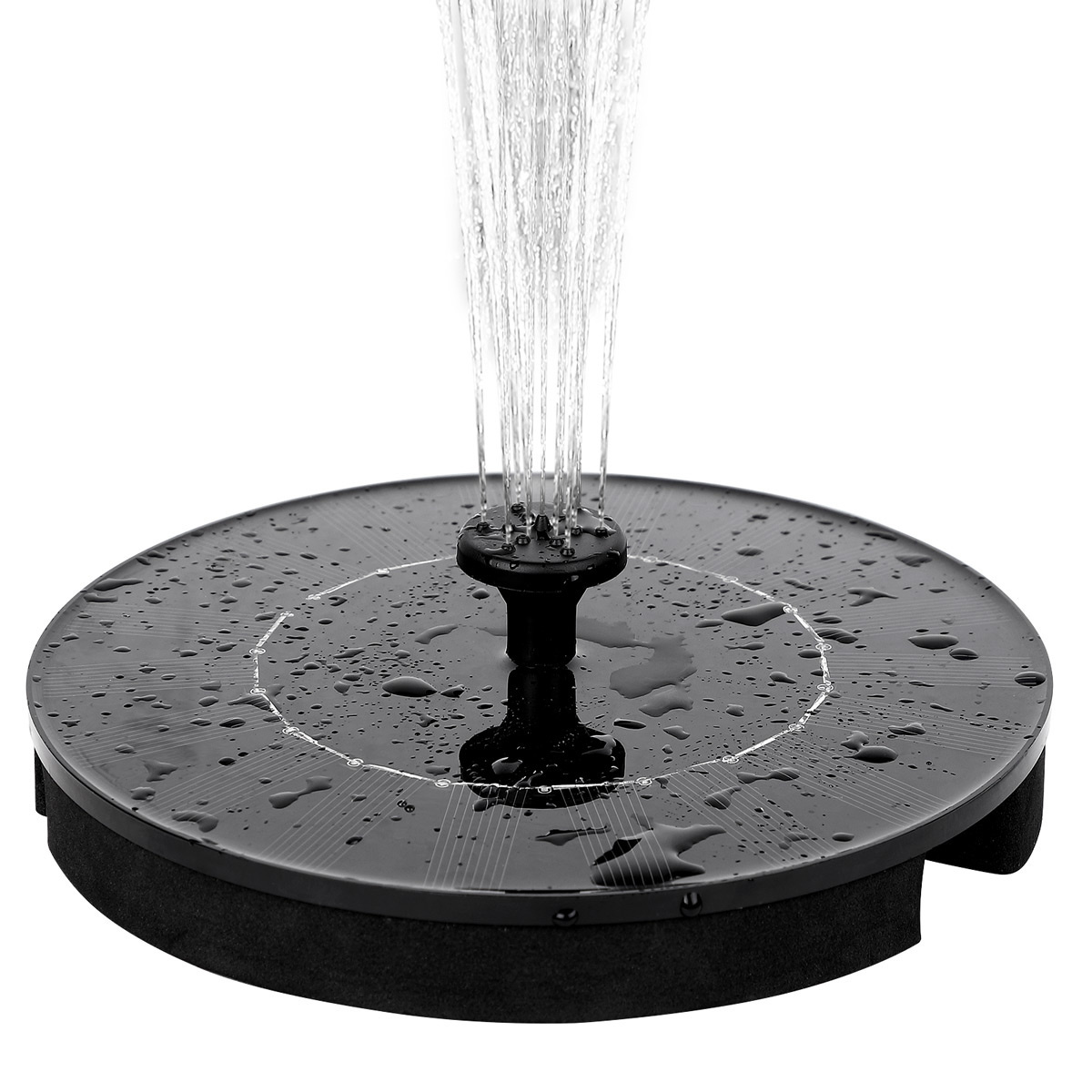 Fontaine solaire - Monzana - sur panneau solaire Fontaine de bassin 150 l/h - Energie solaire