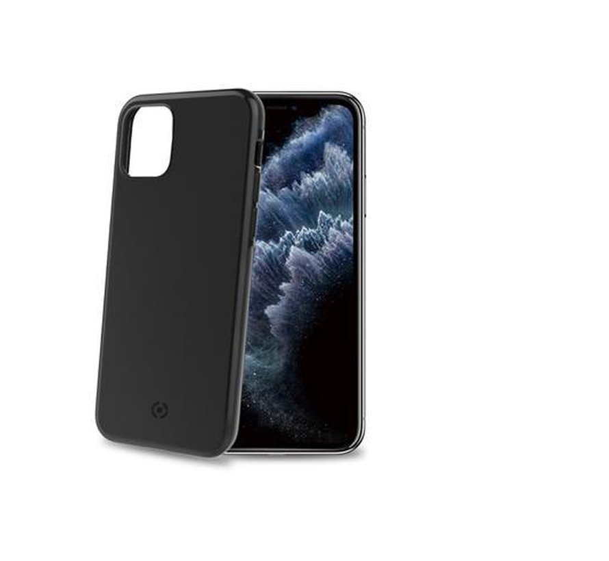 Étui Celly adapté à l'Apple iPhone 11 Pro - Coque arrière en polycarbonate - noir