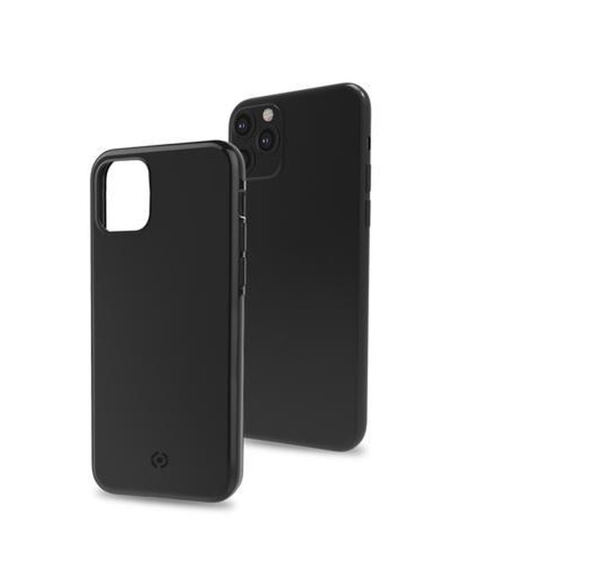 Étui Celly adapté à l'Apple iPhone 11 Pro - Coque arrière en polycarbonate - noir