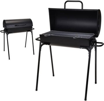 BBQ barbecue  charbon de bois - Surface de grillage 60 x 30 cm - Acier inoxydable