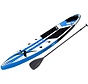 Planche de stand up paddle gonflable blanc, noir & bleu 350 cm 150 kg max - XQ Max - Pack complet planche & accessoires