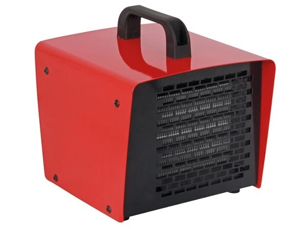 Chauffage électrique rouge - 2000W - 2 réglages de chaleur
