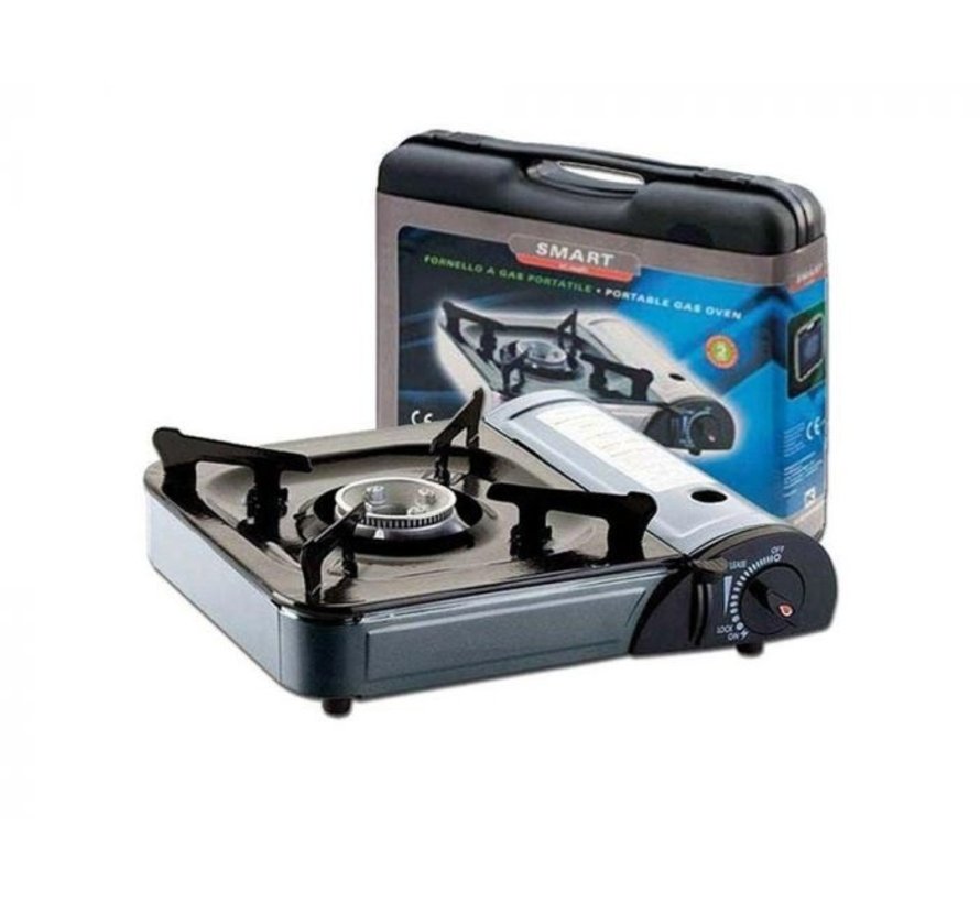 Kemper réchaud à gaz portable Smart - Barbecue à gaz - 2200W - 33x29x8 cm