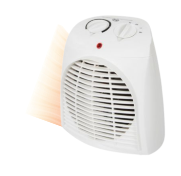 Perel Radiateur soufflant - 2000W - IP21 - jusqu'à 22 m².