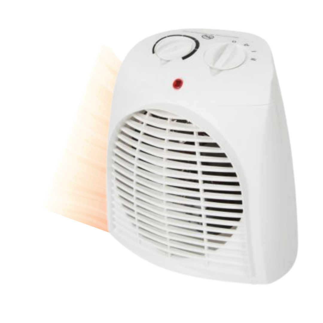 Radiateur soufflant - 2000W - IP21 - jusqu'à 22 m².