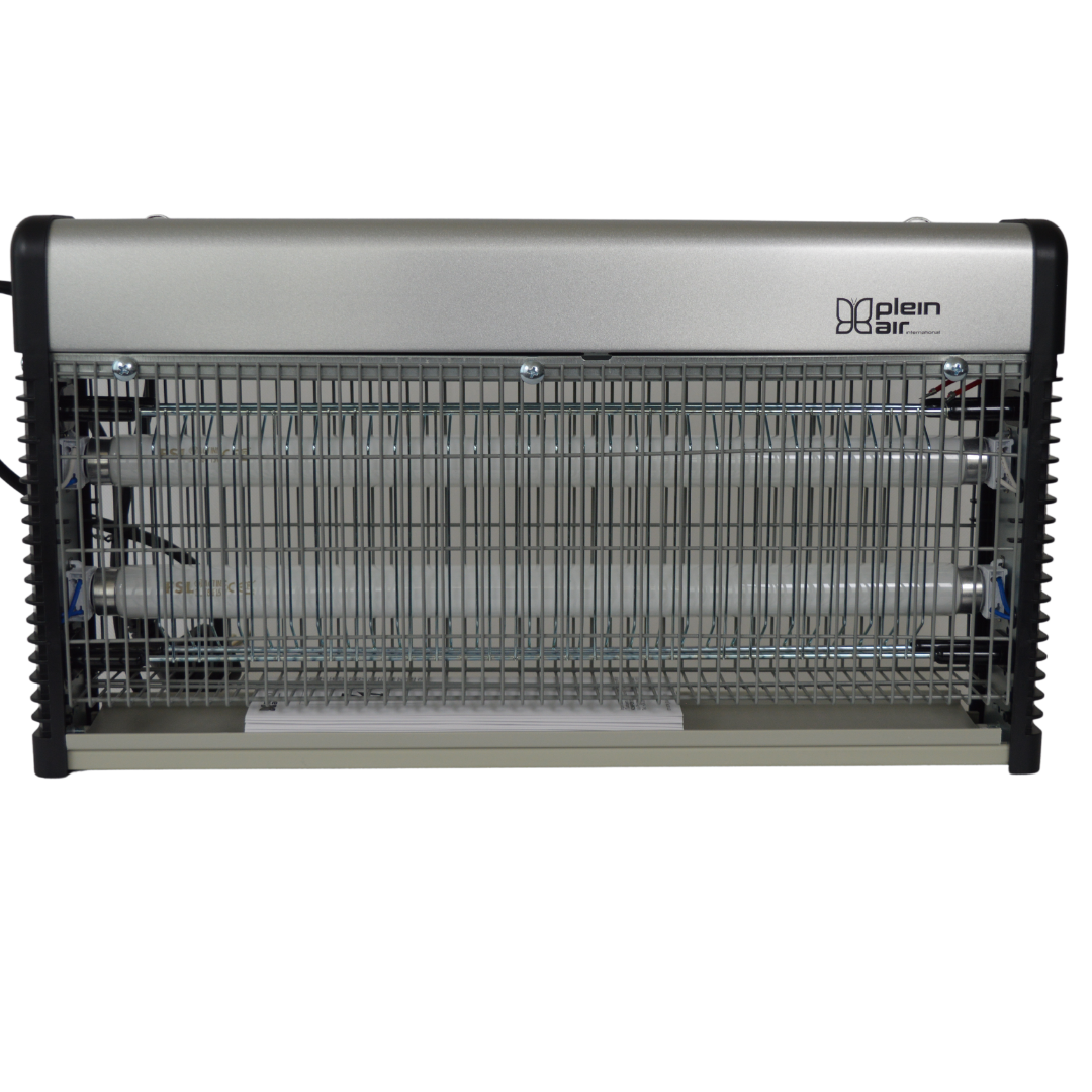Kemper Destructeur d'insectes - 2 lampes - 15W - 3000V - Avec bac à insectes amovible