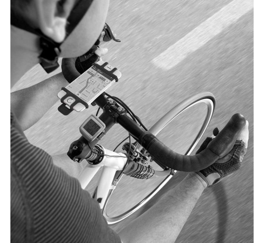 Celly Easy Support de téléphone pour vélo - Universel - Noir