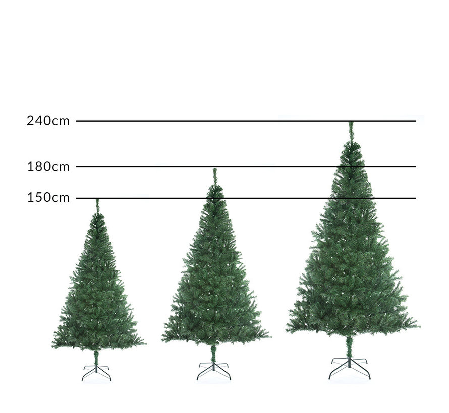 Sapin de Nöel artificiel Casa - arbre de Nöel - 150cm - incluant le support