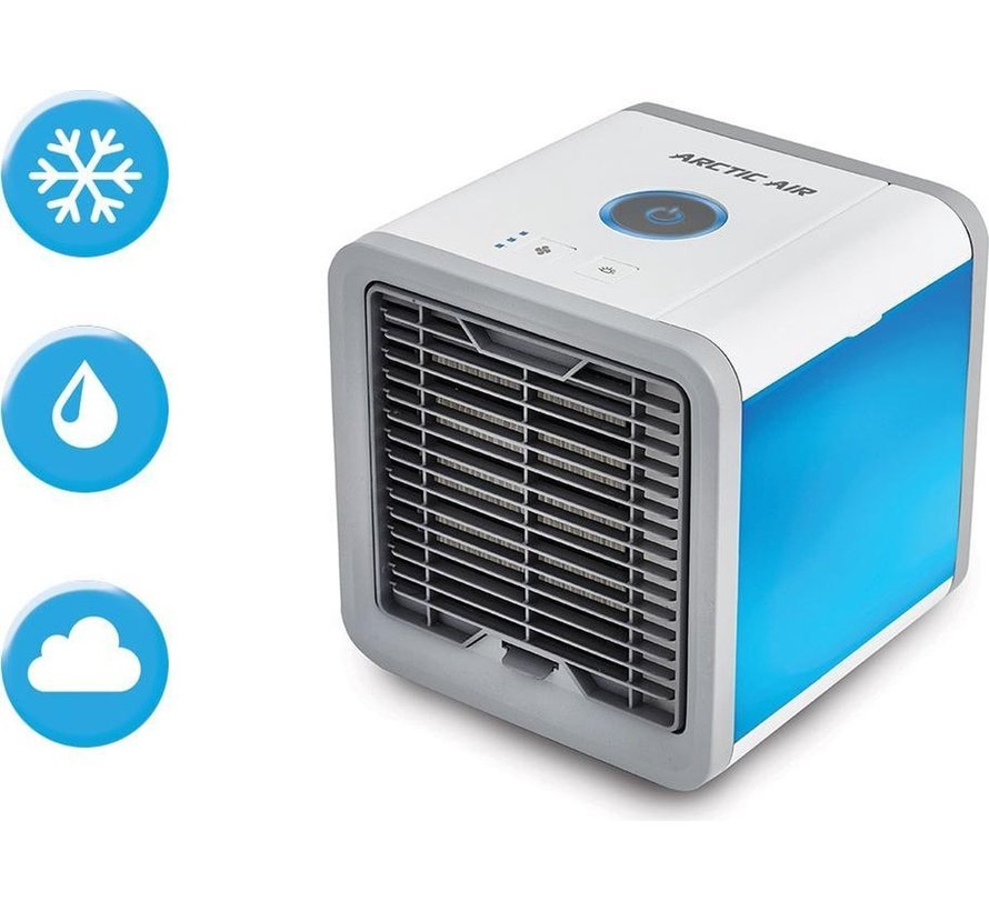 Livington Arctic Air, refroidisseur d'air portabler, avec lumières LED, refroidissement par eau, refroidisseur d'air