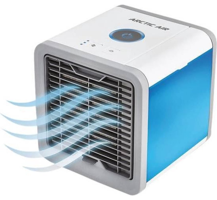 Livington Arctic Air, refroidisseur d'air portabler, avec lumières LED, refroidissement par eau, refroidisseur d'air