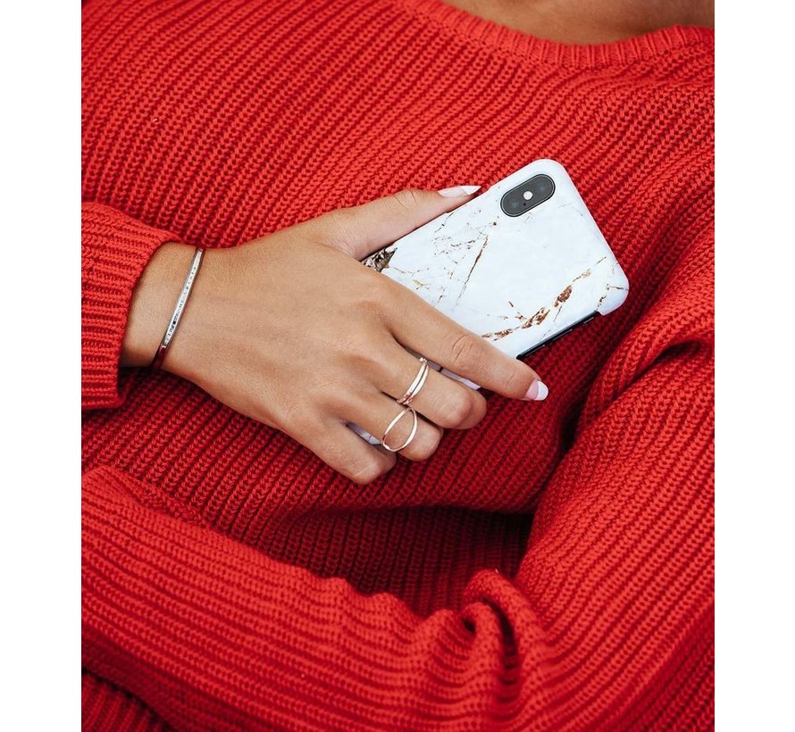 iDeal of Sweden - Coque pour iPhone 11 Pro - Coque arrière Fashion Gold Carrara