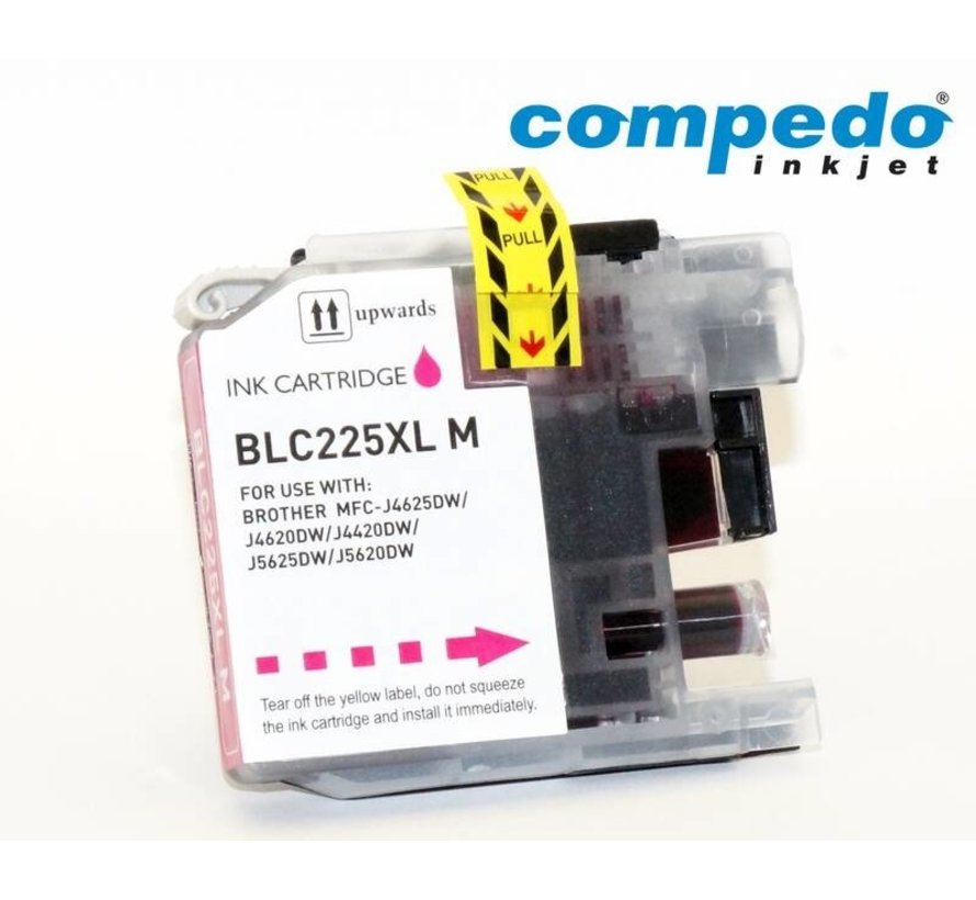 Compedo Cartouche pour imprimante Brother LC223, magenta