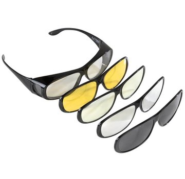 Westfalia Westfalia <p>Les lunettes de sécurité avec 4 verres interchangeables</p>.