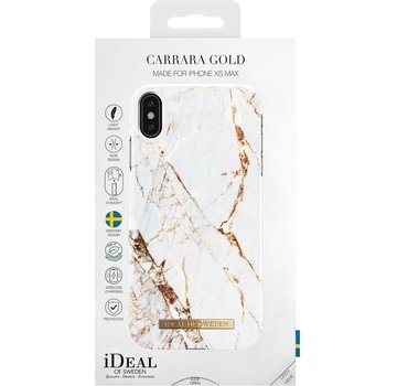 iDeal of Sweden Ideal of Sweden Fashion Back Case Carrara Gold pour iPhone Xs Max