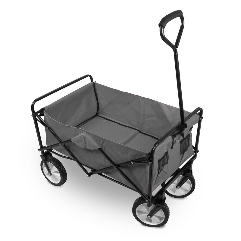 Wagon pliable - Gris - 67 x 55,5 x 17,5 cm