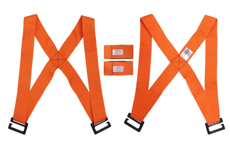 Jeu de sangles de portage avec support dorsal, 2 pièces
