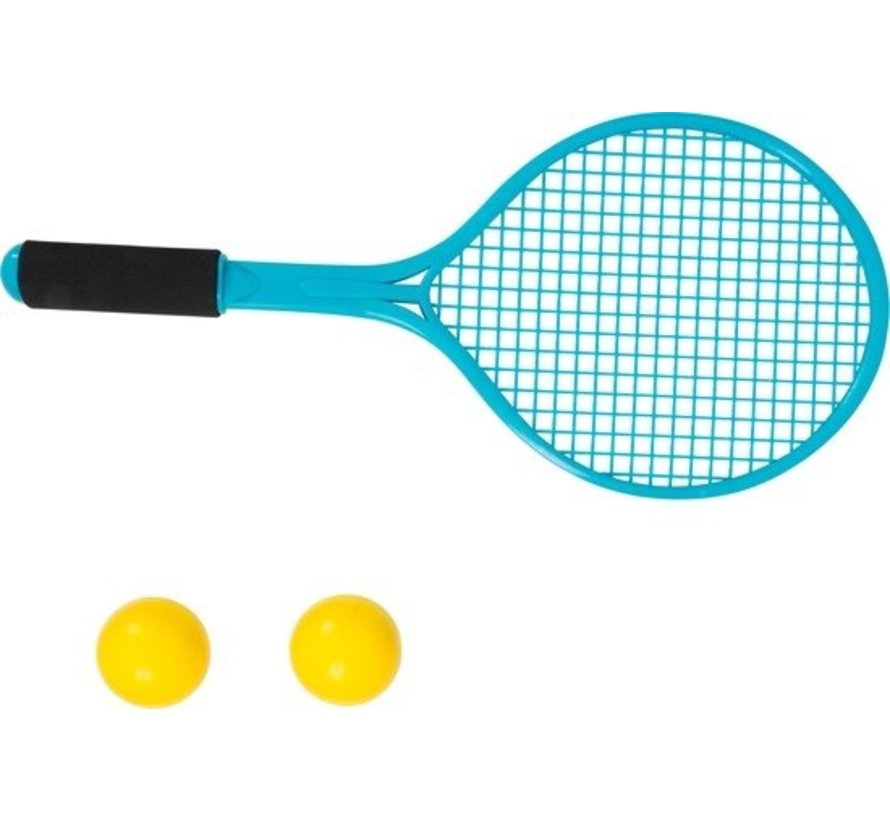 Set de tennis Scatch - 1 filet - 2 raquettes - 2 balles - 245 x 30 x 63 cm