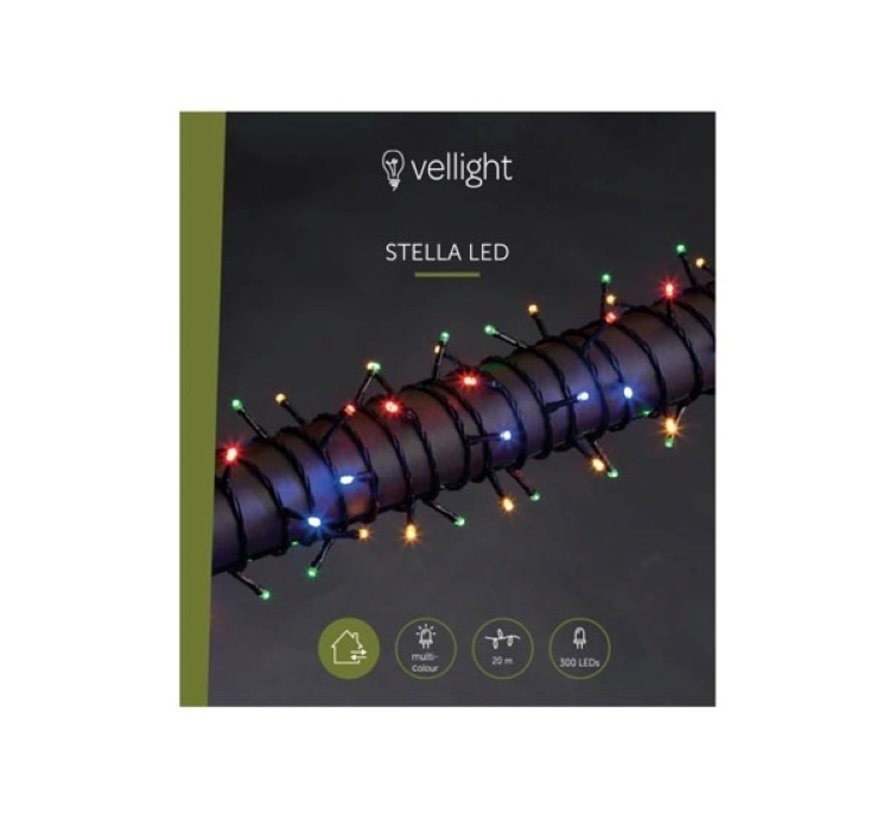 Guirlandes de Noël - 20m - 300 LEDs - Multicolores - Intérieur et extérieur