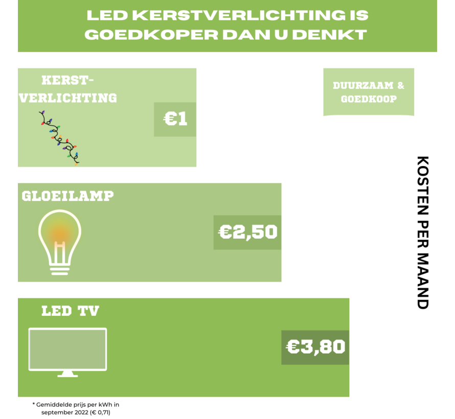 Lumières de Noël Vellight - 2x2m - 144 LEDs- Blanc froid - intérieur et extérieur