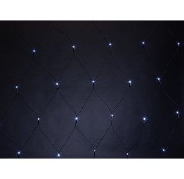 Vellight Lumières de Noël Vellight - 2x2m - 144 LEDs- Blanc froid - intérieur et extérieur