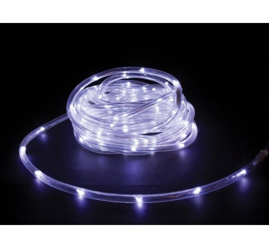Lumière d'ambiance Microlight LED - 6 m - 120 LED - blanc chaud - câble transparent - 12 v