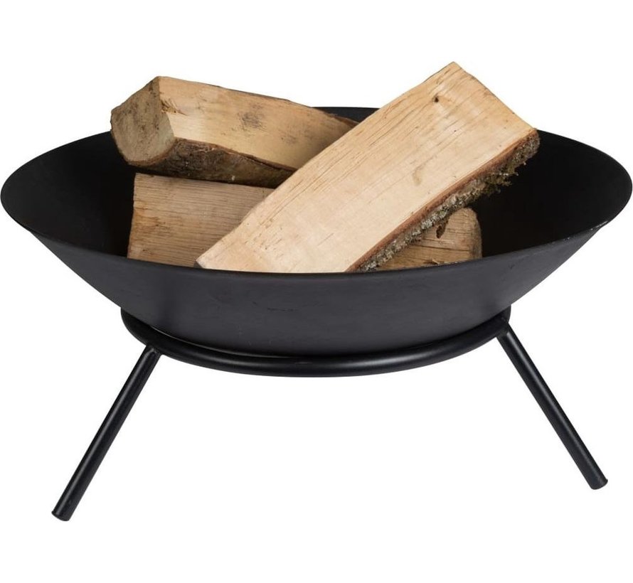 Perel BB690 Panier à feu - 26 cm - Accessoire pour barbecue/grill - Noir