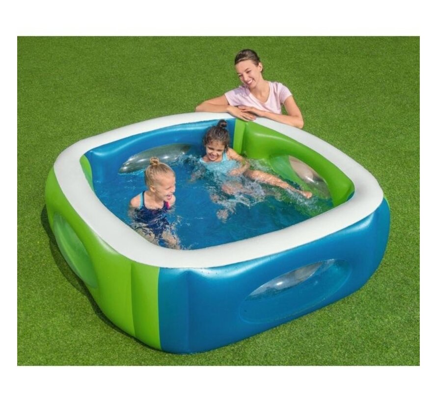 Fenêtre de la piscine familiale Bestway (168x168x56cm)