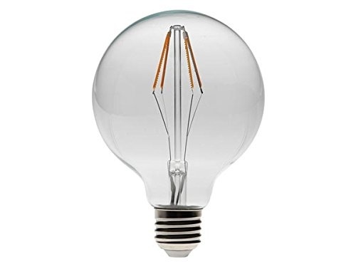 Vellight Retro Ampoule à Led - G95 - 4.5 W - E27 - Blanc chaud intense
