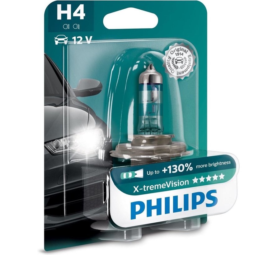 Ampoule halogène Philips X-Tremevision H4 60/55 W 12 V