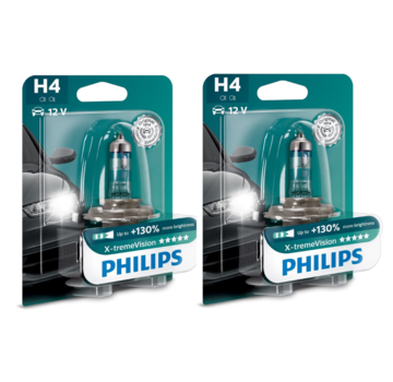 Philips Ampoule halogène Philips X-Tremevision H4 60/55 W 12 V - 2 pcs.