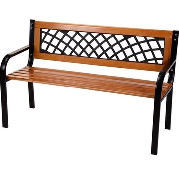 Ambiance Banc de Jardin  Extérieur en bois  Ambiance - pour terasse - 2 places - 118cm